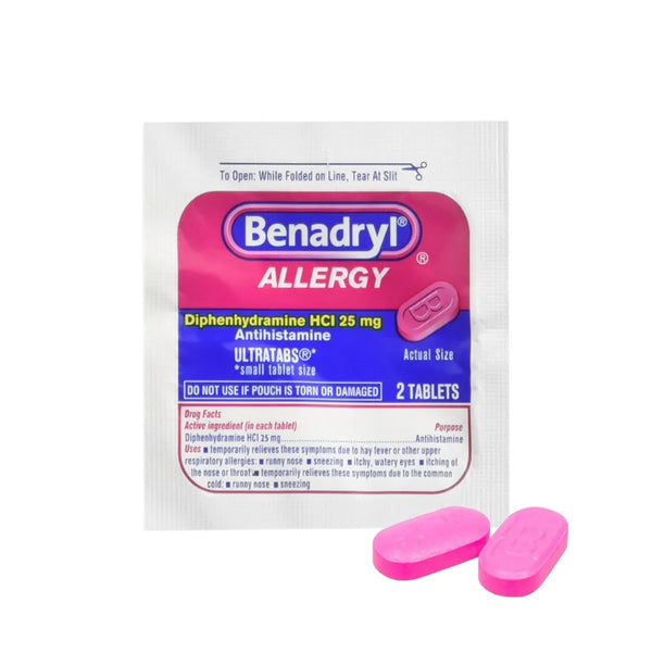 Benadryl (Diphenhydramine HCl 25mg)