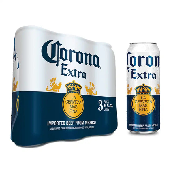 Corona extra 3x24 oz Cans