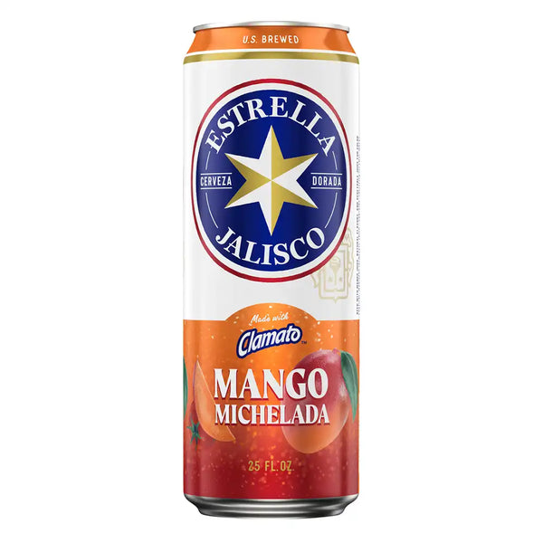 Estrella Jalisco Chelada's mango michelada