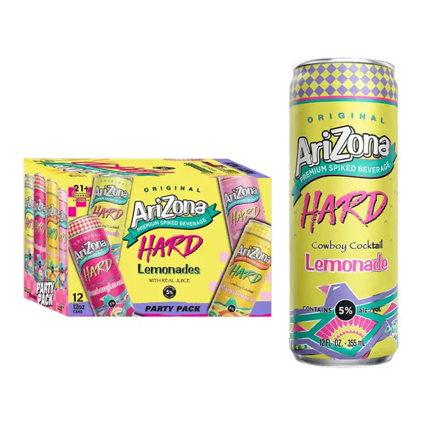 Hard Arizona Cocktails Hard Lemonades_12x12 floz Party Pack