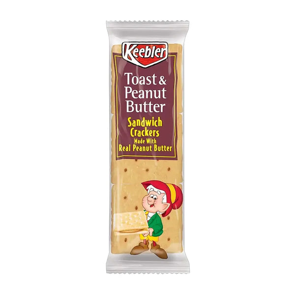 Keebler Sandwich Crackers toast & peanut butter