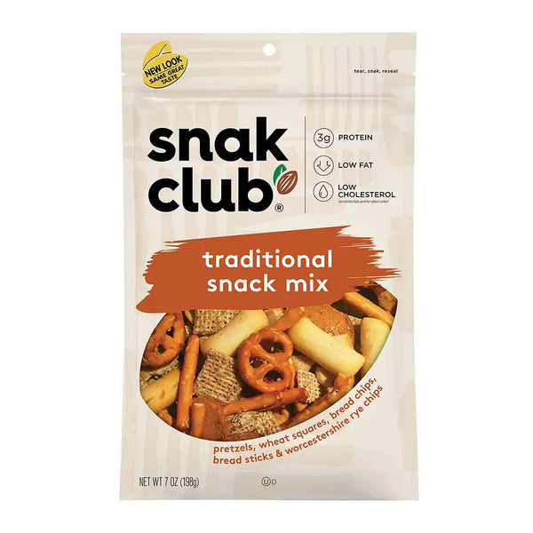 Snak Club Assorted Snacks Traditional Snack Mix 7oz bag