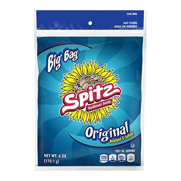 Spitz Sunflower Seeds Original_6 oz bag