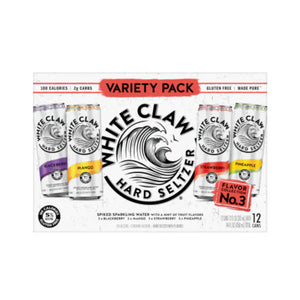 White Claw Variety Pack 3 - 12 Pack