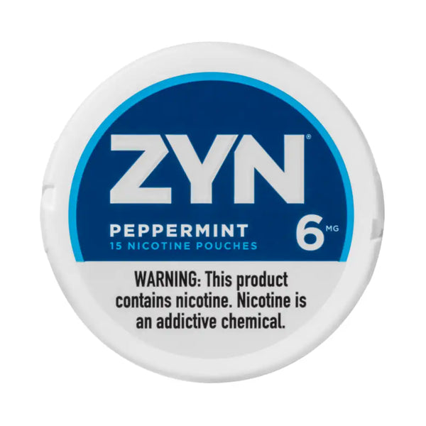 Zyn Nicotine Pouches Peppermint 6mg