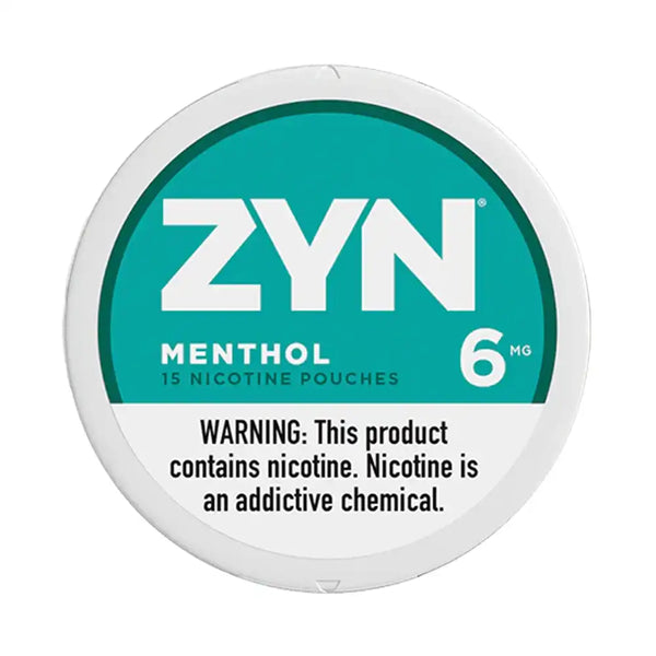 Zyn Nicotine Pouches menthol 6mg