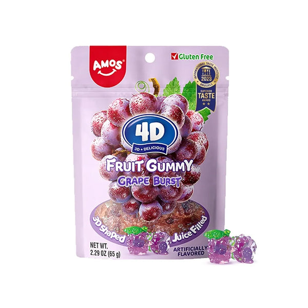 Amos 4D Fruit Gummies 65mg (China)