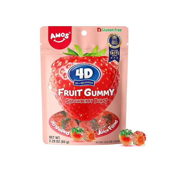 Amos 4D Fruit Gummies 65mg (China)