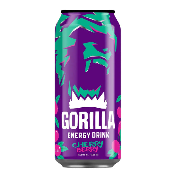 Gorilla Energy Drink cherry berry