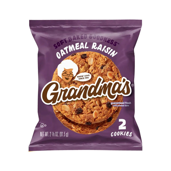 Grandmas Cookies oatmeal raisin