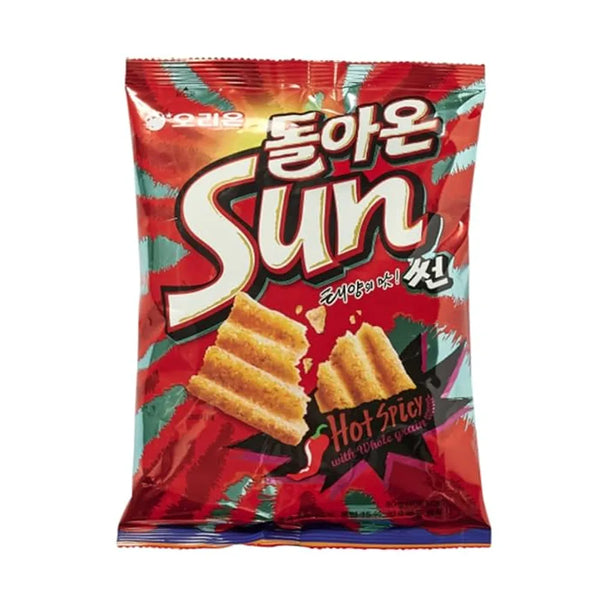 Orion Sun Flakes Korean Chips hot spicy
