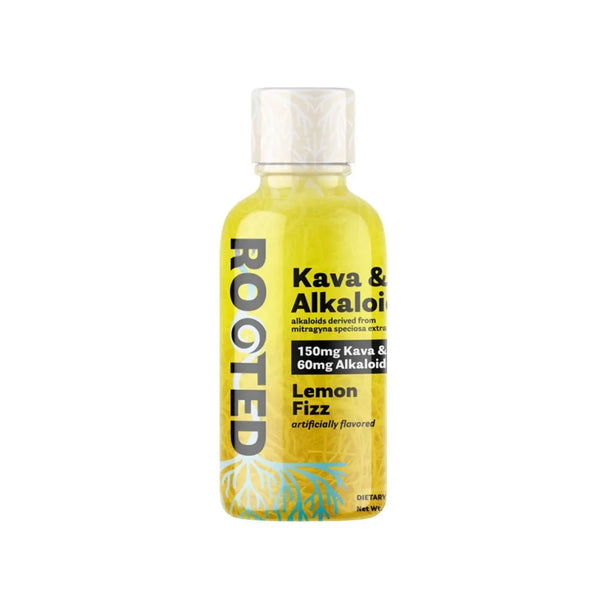 Rooted Kava & Alkaloids Shots lemon fizz