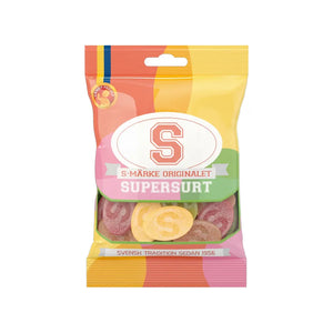 S-Märke Super Sour Swedish Candy