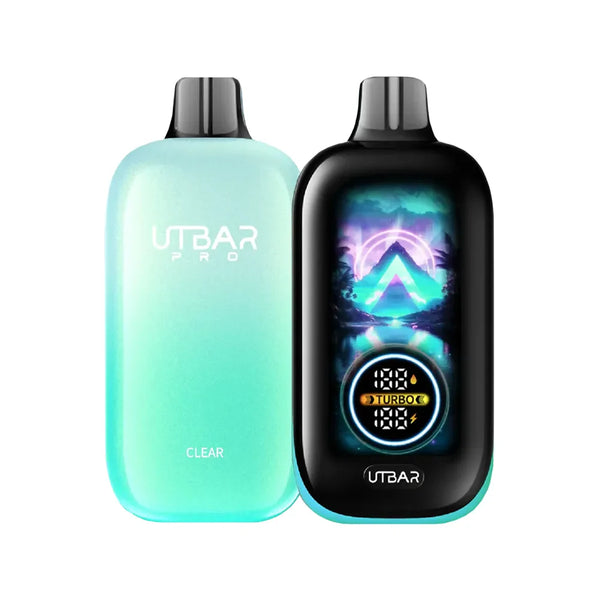 UTBAR Pro 5% Nicotine | 25,000 Puffs clear