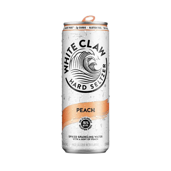 White Claw 12oz peach
