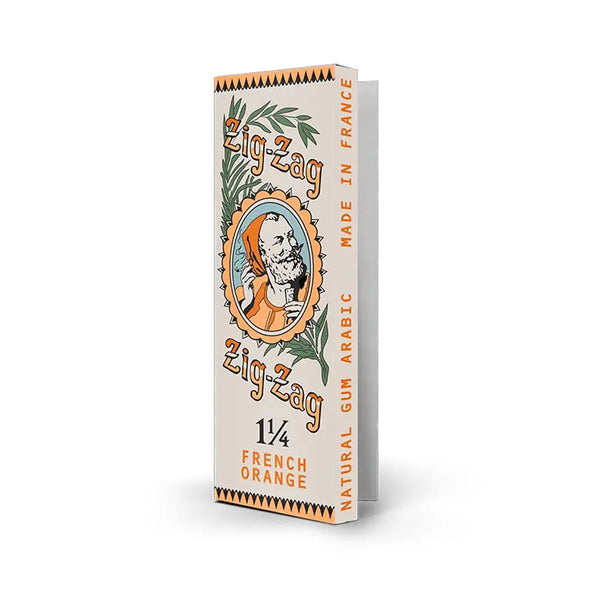 Zig-Zag French Orange 1¼ Rolling Papers